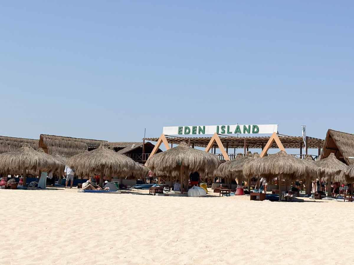Остров Eden (Эден) в Хургаде