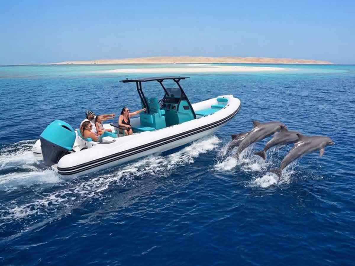 Speedboat Trip in Hurghada with an Island
