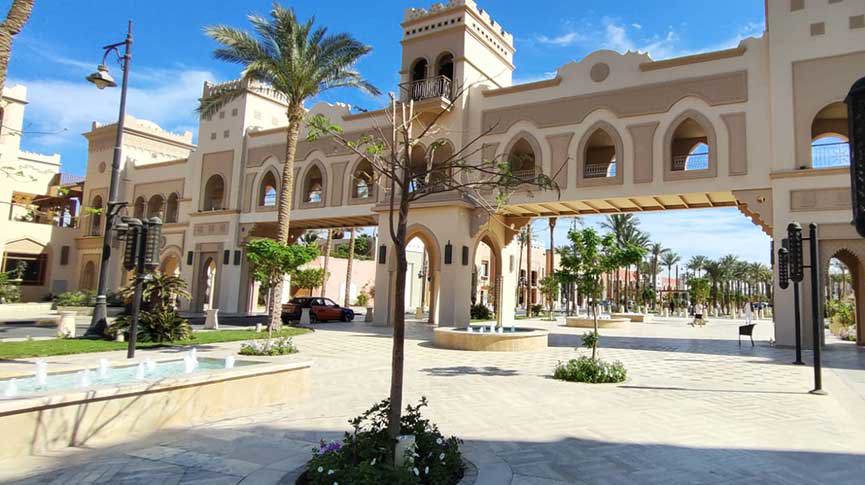 El Kawther District in Hurghada
