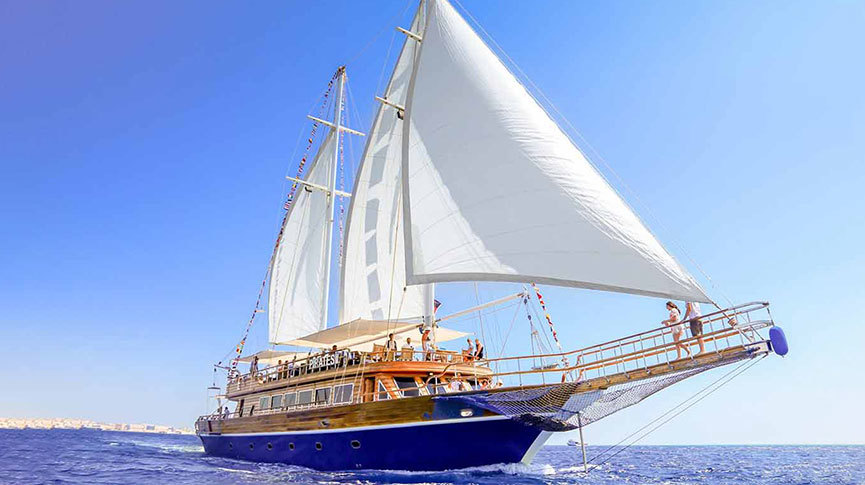 Pirates Sailing Boat